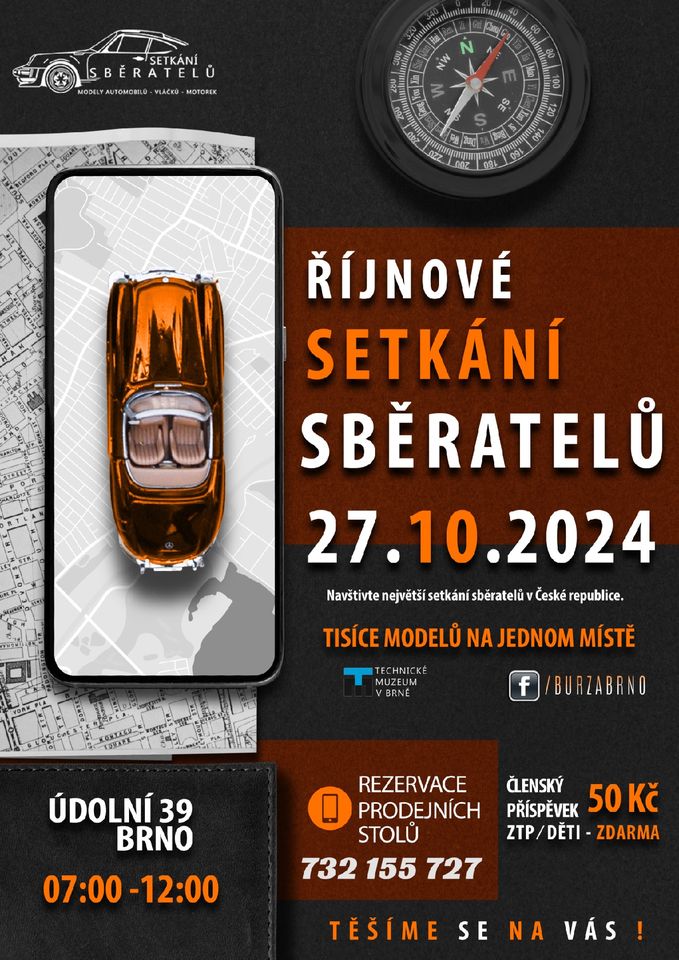 Setkání Sběratelů Modelů (BURZA) Brno