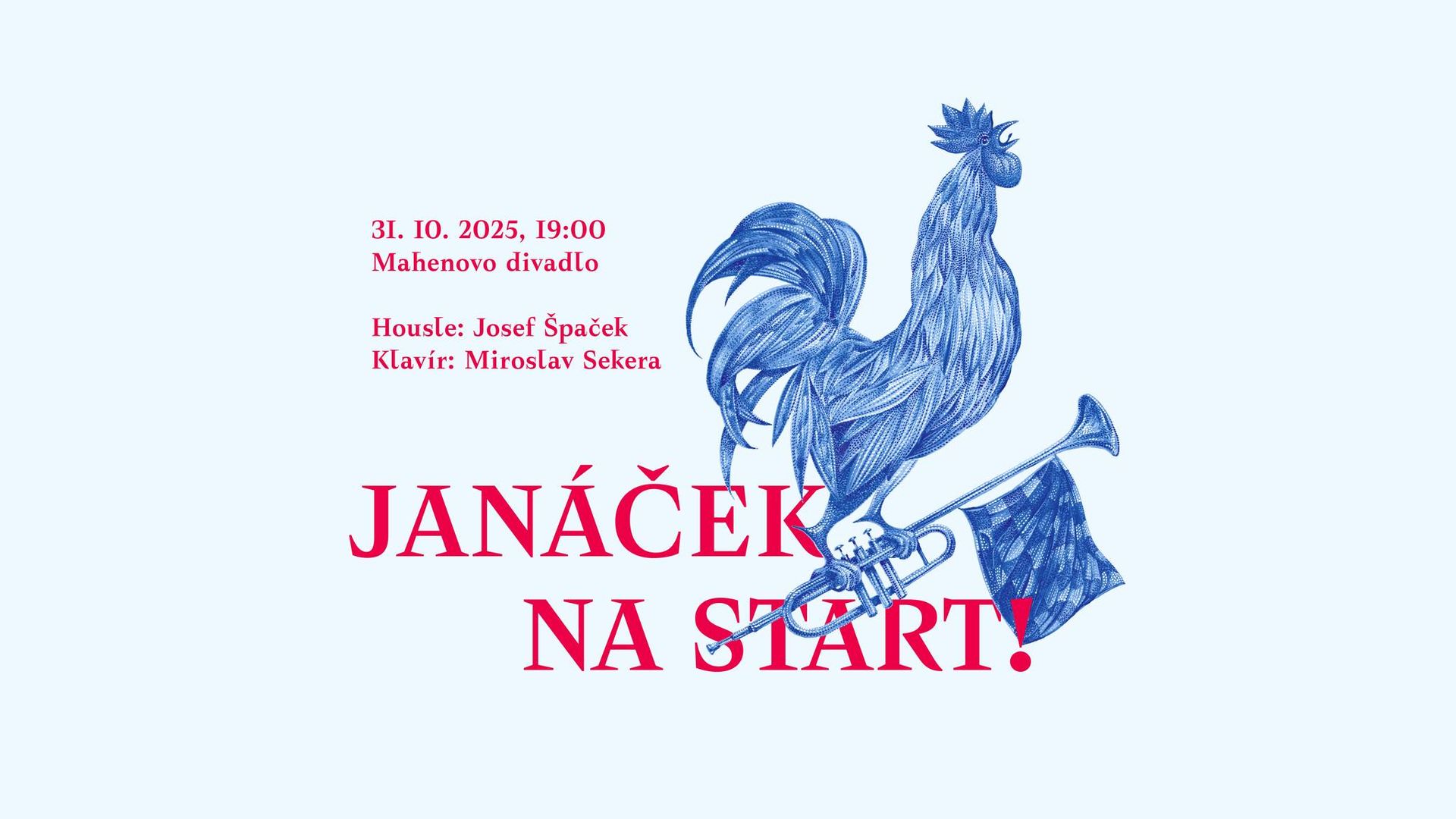 JANÁČEK NA START! - Koncert k zahájení prodeje