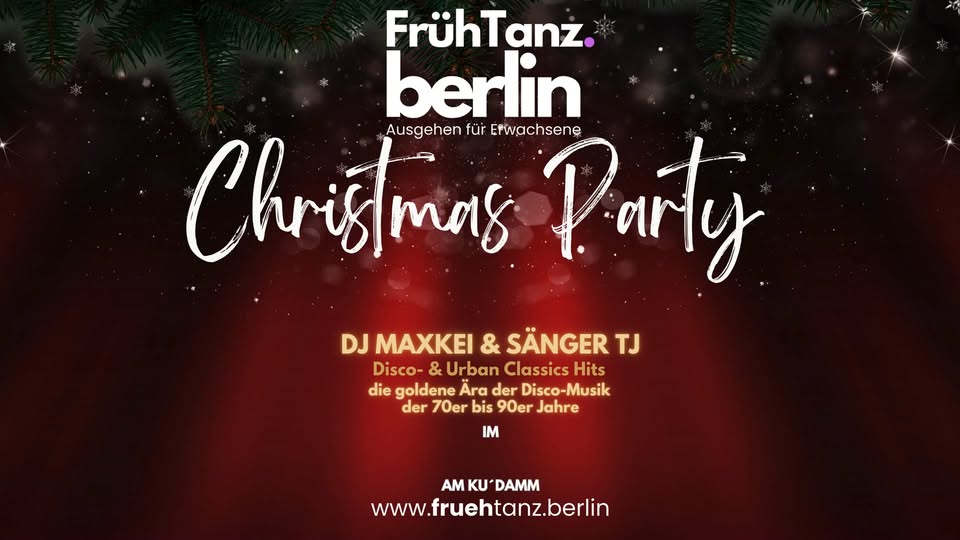 FrühTanz ❤️ Ausgehen für Erwachsene 💃🪩🕺 jeden Freitag ab 19 Uhr im Maxxim Club