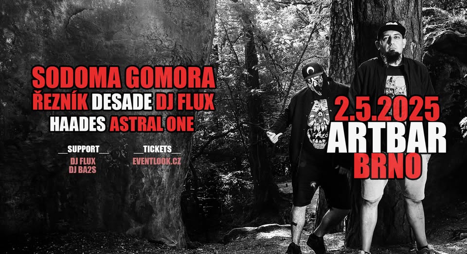 Řezník | Desade | Haades | DJ Flux | ArtBar Brno