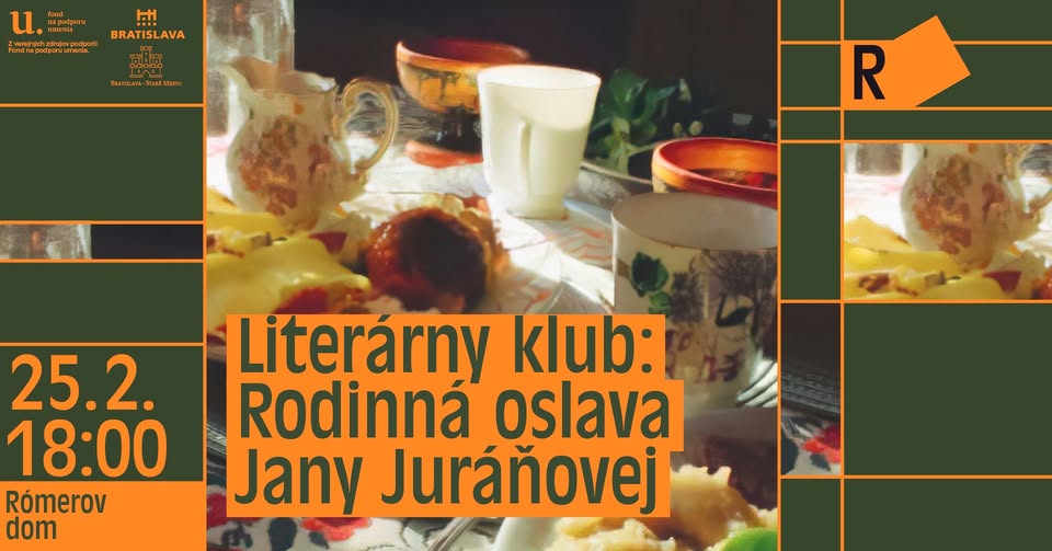 Literárny klub: Rodinná oslava Jany Juráňovej