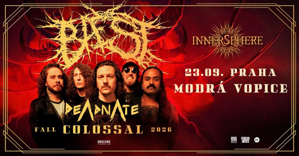 BAEST, DEADNATE, INNERSPHERE - Praha