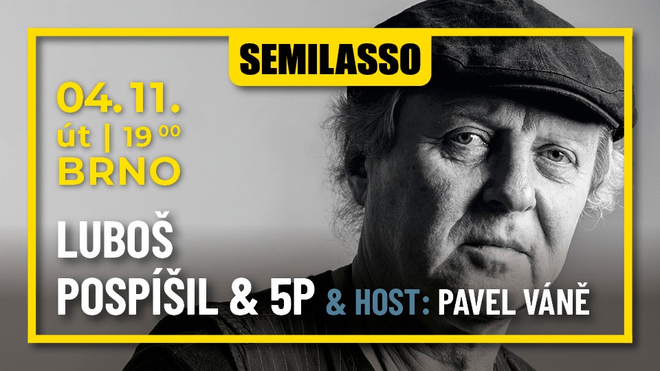 LUBOŠ POSPÍŠIL & 5P - výročí 75 let, host Pavel Váně