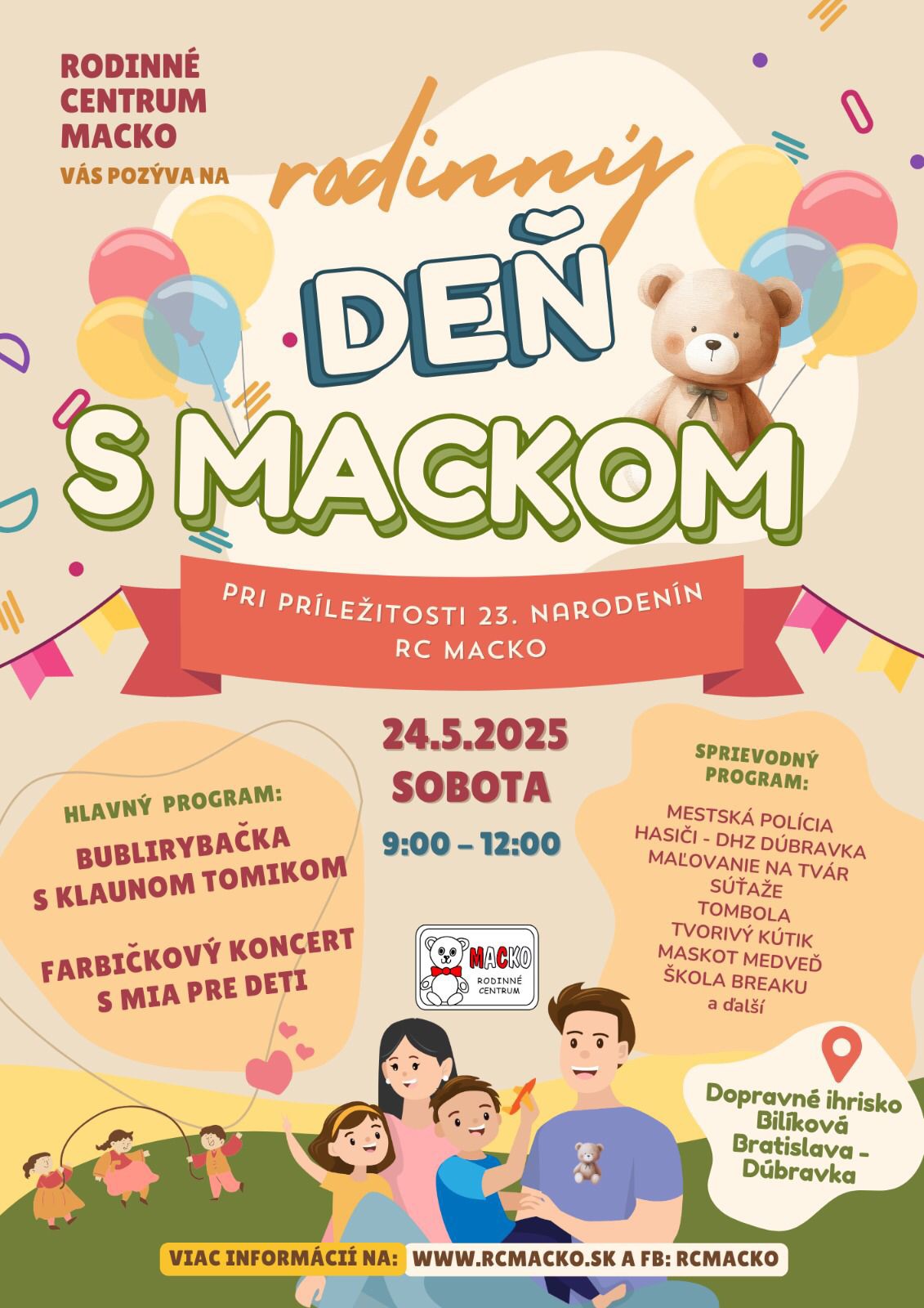 Family Day with Mack on the occasion of celebrations 23. Birthday RC Macko