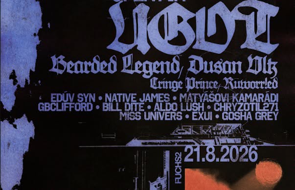 F2 LIVE OPEN AIR x UGOT: Dušan Vlk ★ Bearded Legend ★ Cringe Prince ★ RU!WORRIED & more