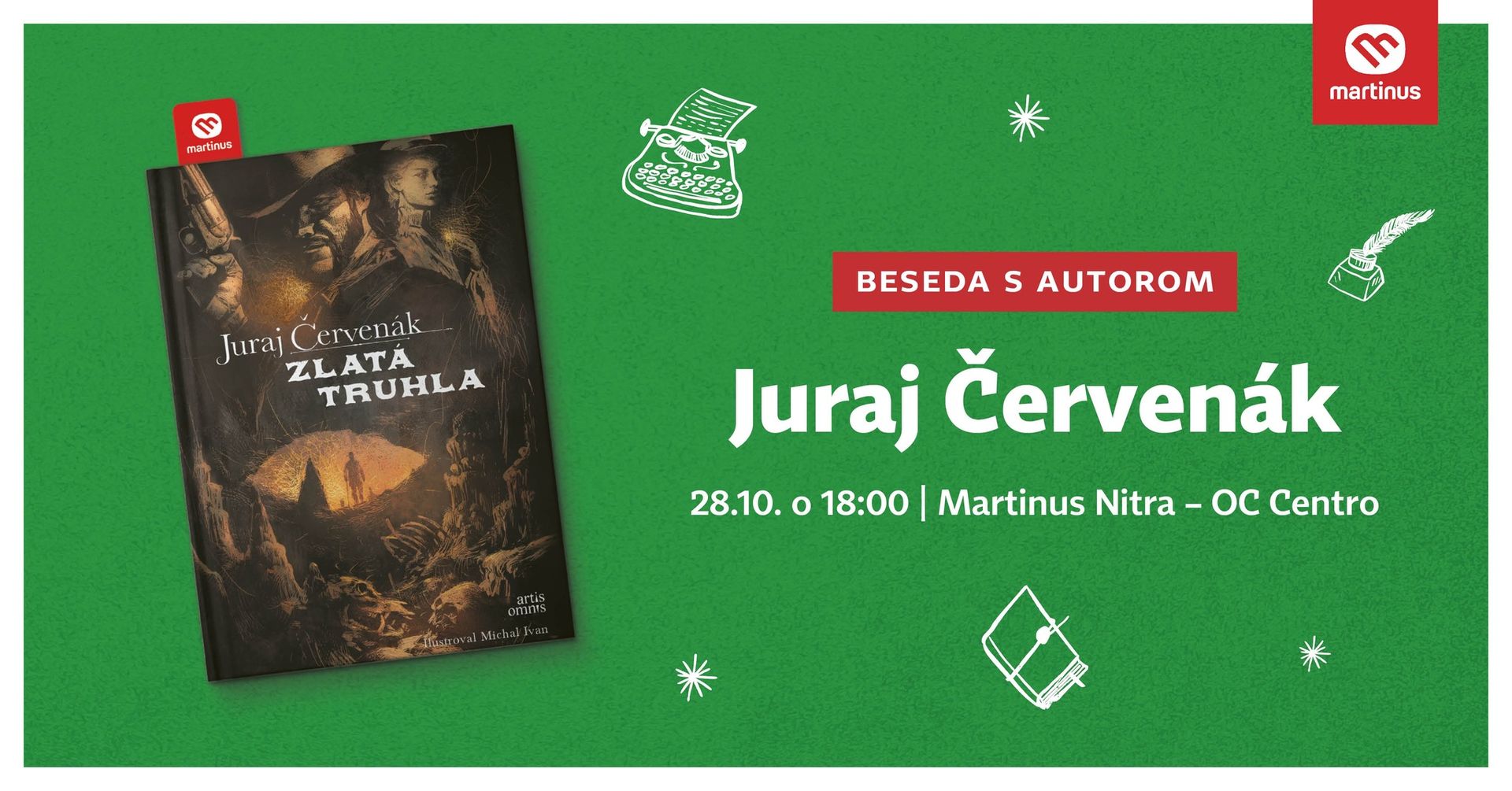 Juraj Červenák v Martinuse vo Nitre