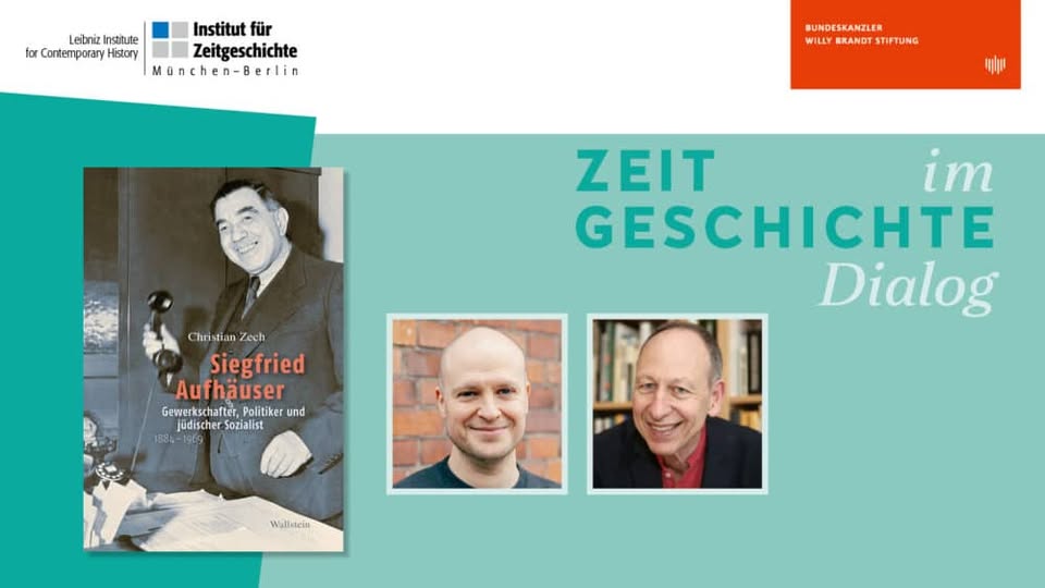 Siegfried Aufhäuser. Gewerkschafter, Politiker und jüdischer Sozialist