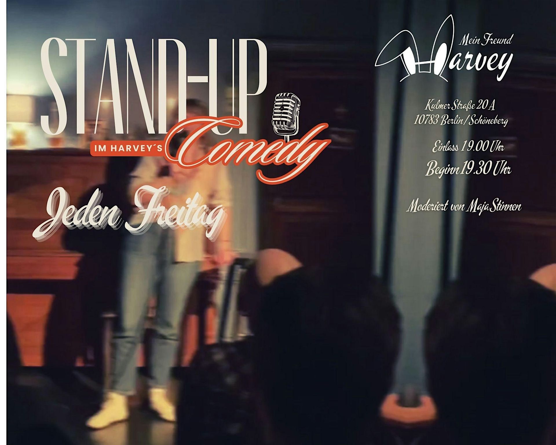 * *Stand-Up Comedy Show **   in der „Mein Freund Harvey“-Bar