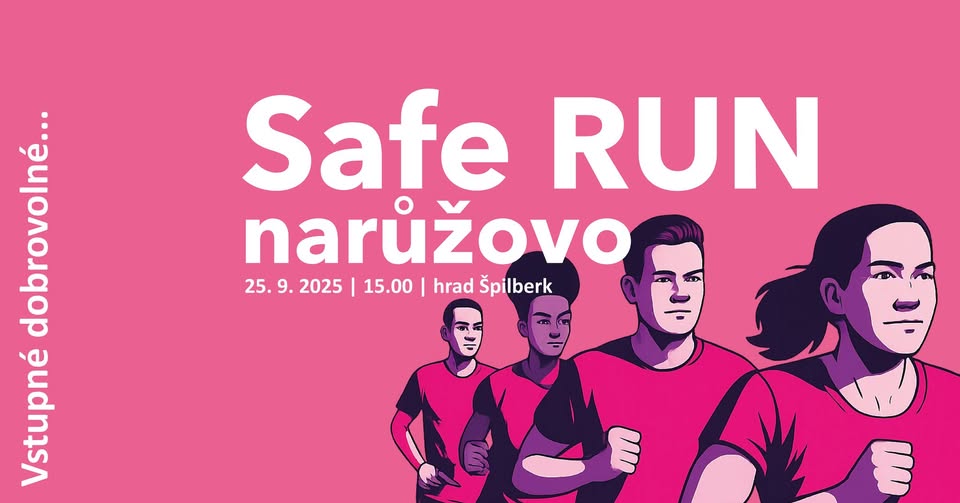Safe RUN narůžovo