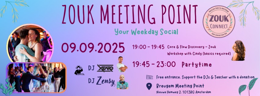 Zouk Meeting Point - Tuesday, 9th Sept 2025