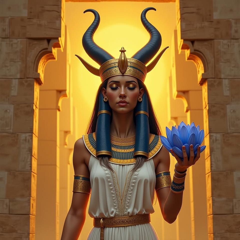 Ritual Hathor & der blaue Lotus - Die Essenz der Göttin in Dir