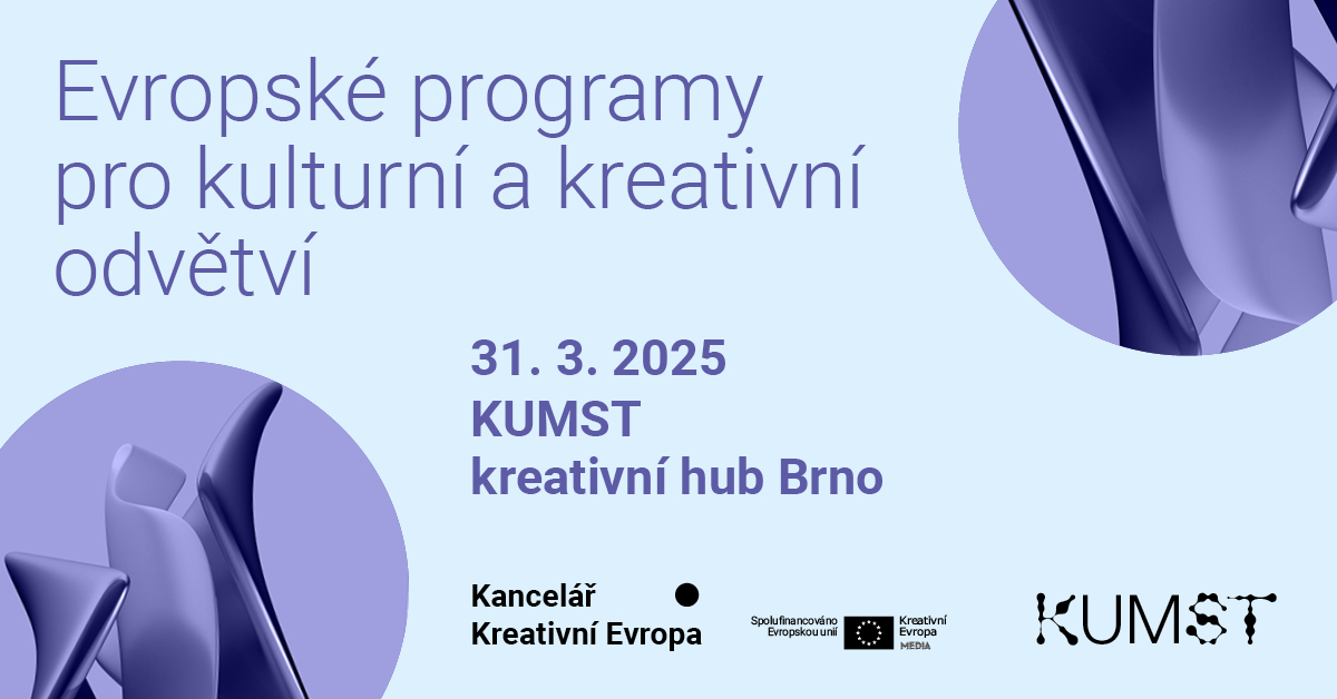 Evropské programy pro kulturní a kreativní odvětví