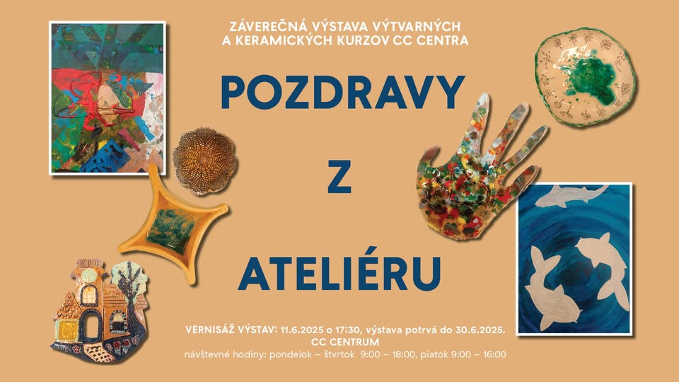 POZDRAVY Z ATELIÉRU