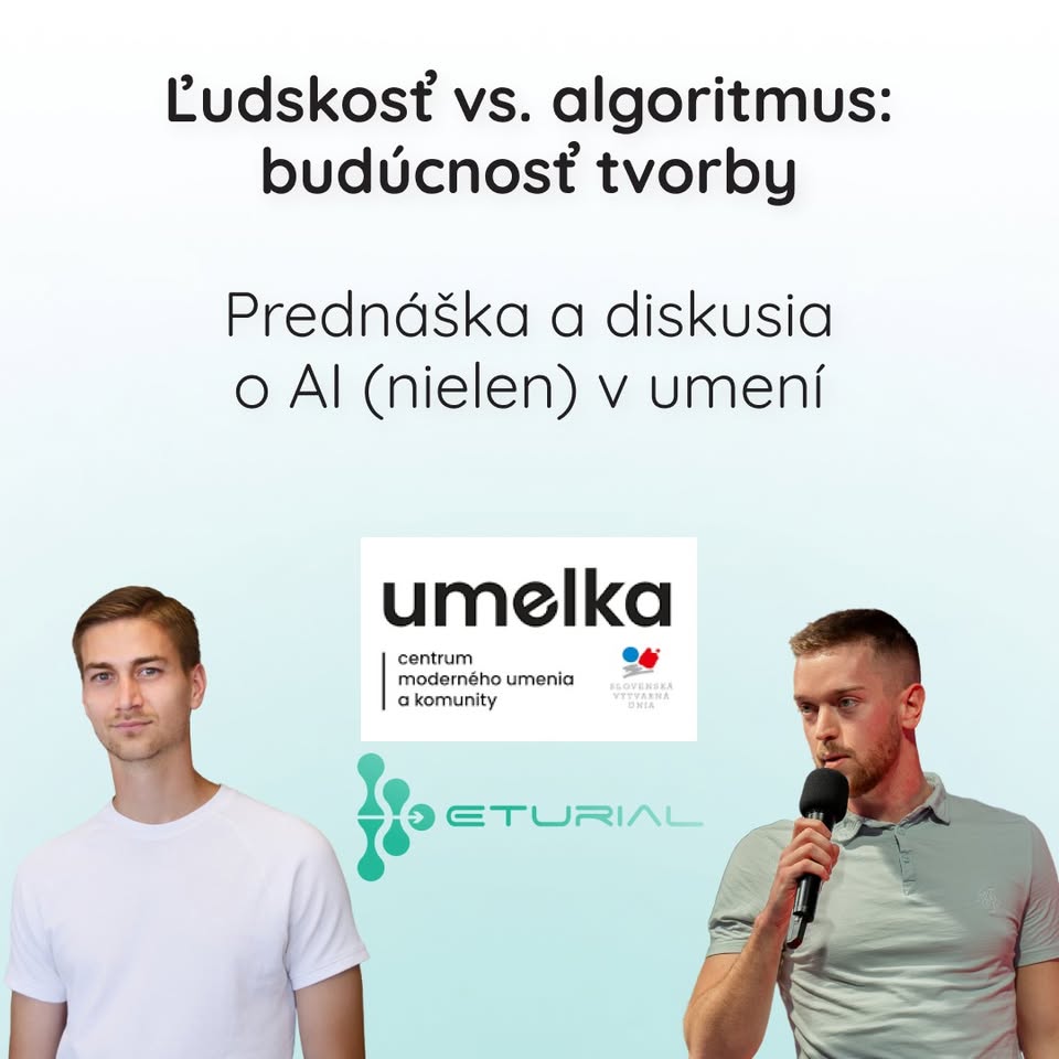 Ľudskosť vs. algoritmus: budúcnosť tvorby. Prednáška a diskusia o AI (nielen) v umení