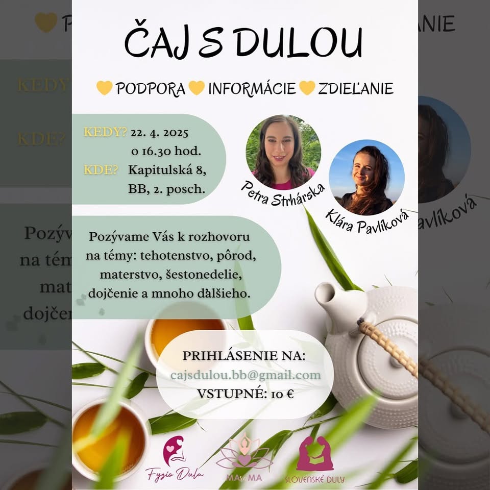 ✨🌿 Čaj s Dulou - Čas pre tvoju dušu 🌿✨
