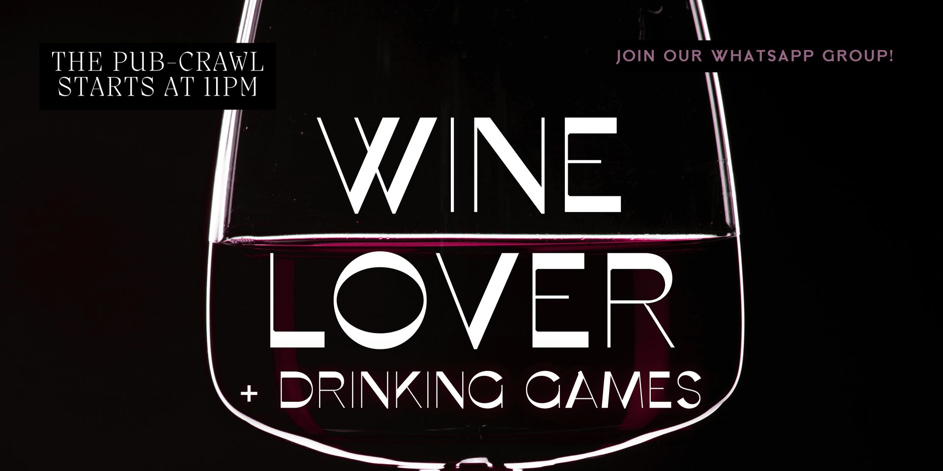Wine Lover + Drinking Games (Free Event)