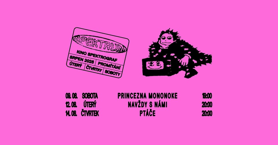 SPEKTROGRAF kino: Princezna Mononoke, Navždy s vámi, Ptáče