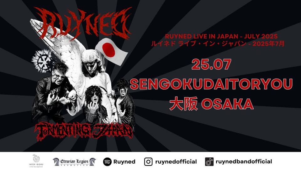 Ruyned - Japan Tour 2025 - Osaka
