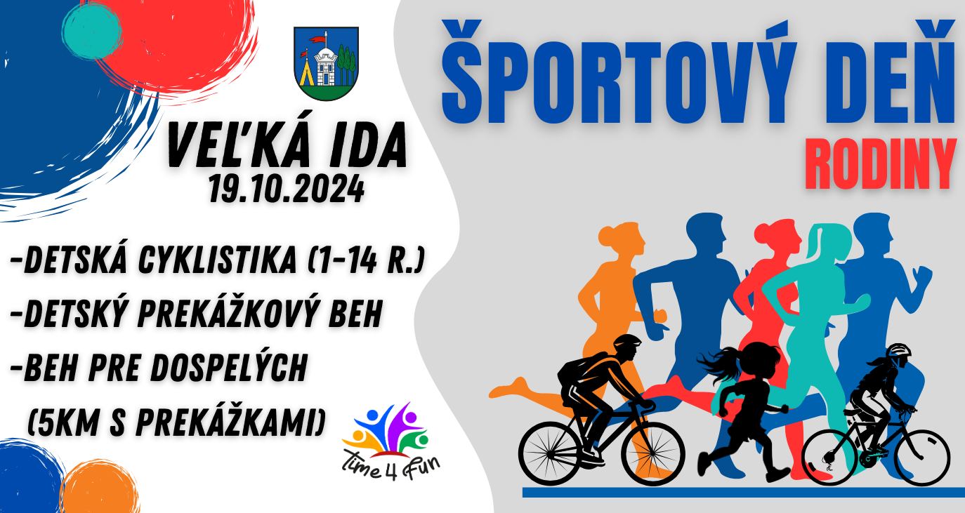 Športový deň rodiny - Veľká Ida