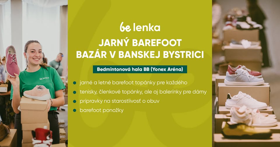 Jarný Be Lenka bazár v Banskej Bystrici