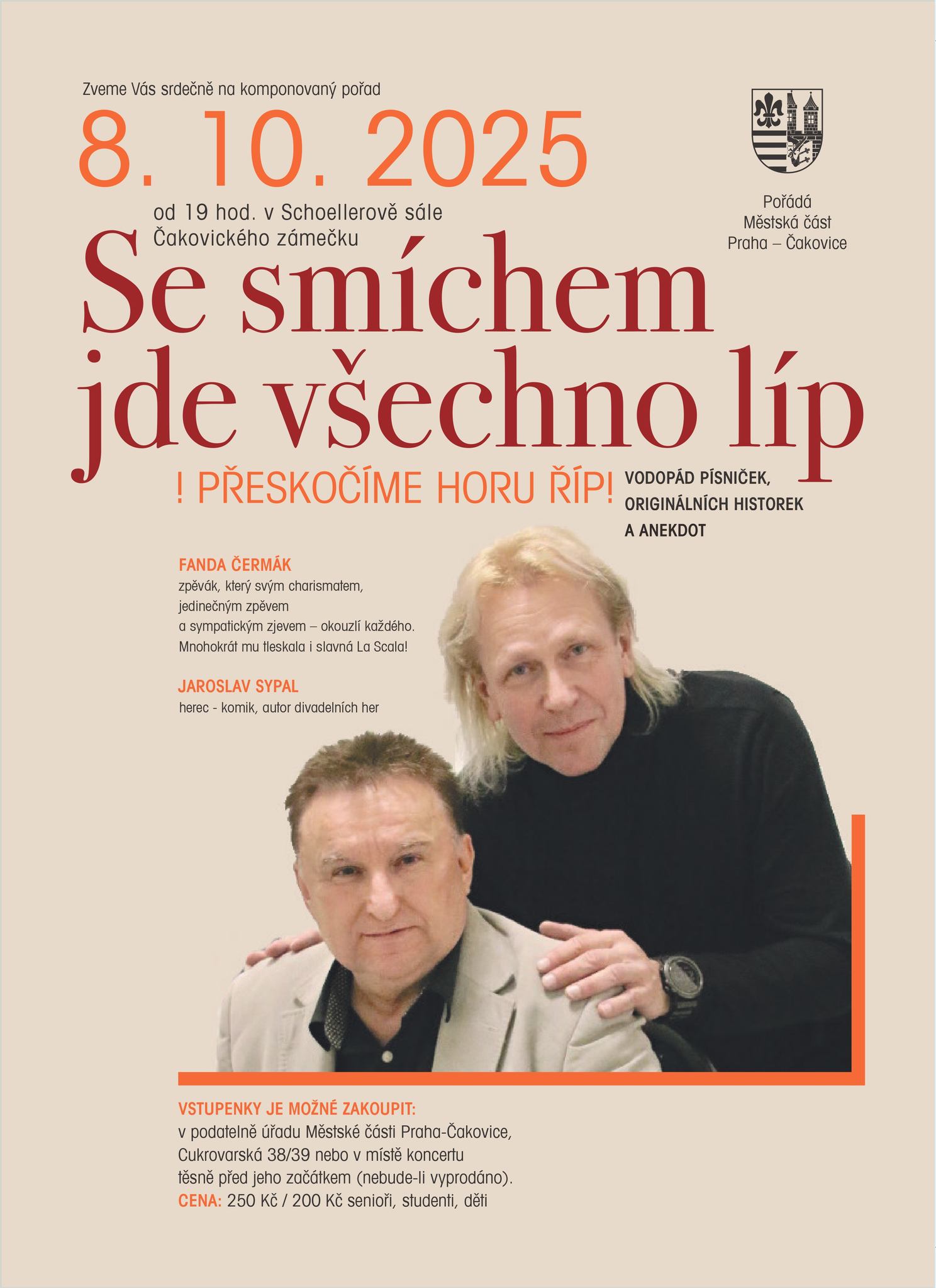 Koncert: Se smíchem jde všechno líp