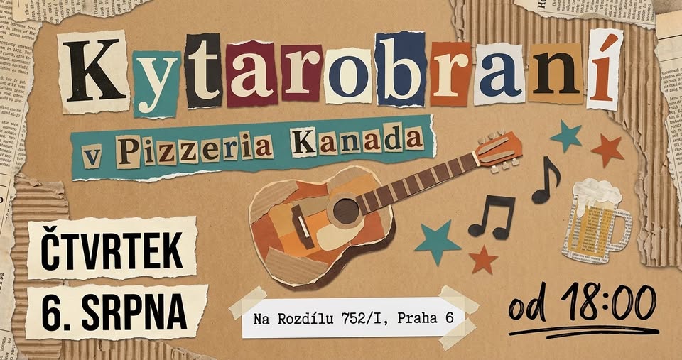 Kytarobraní v Restauraci Kanada