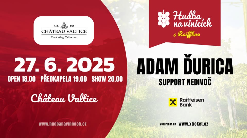 Adam Ďurica - CHÂTEAU VALTICE - 27. června