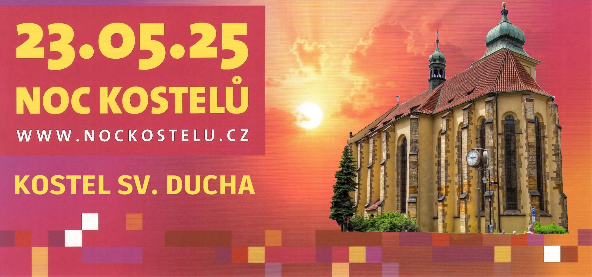 NOC KOSTELŮ v kostele sv. Ducha 🕊️