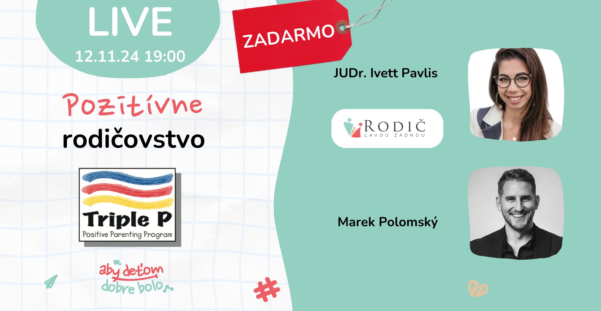 Online diskusia naživo: Pozitívne rodičovstvo