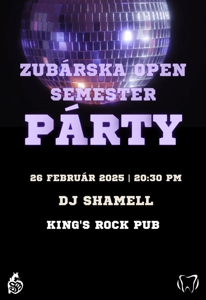 Zubárska Open Semester Párty
