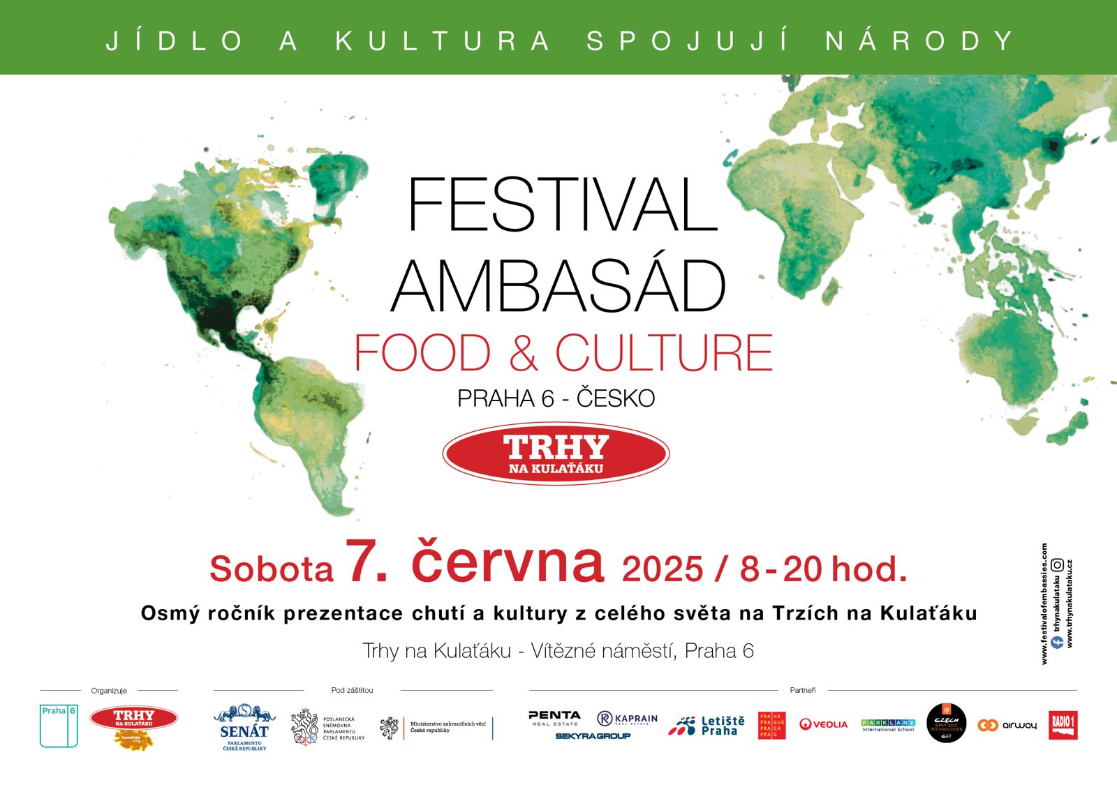 Osmý ročník Festivalu Ambasád Food & Culture