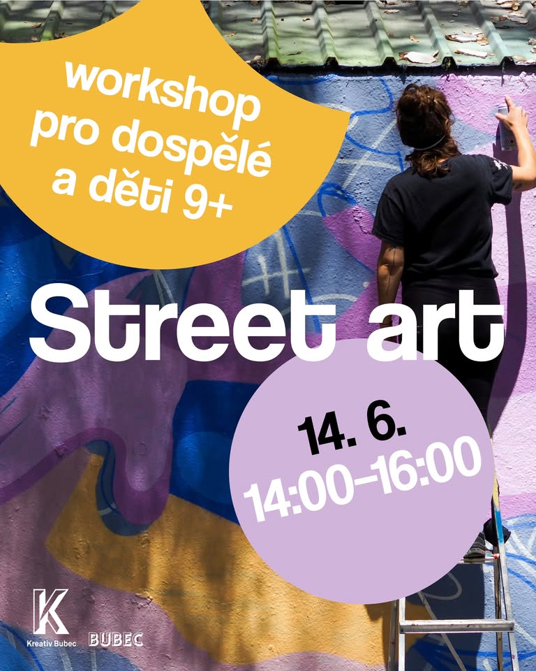 Kreativ Bubec | Street art workshop