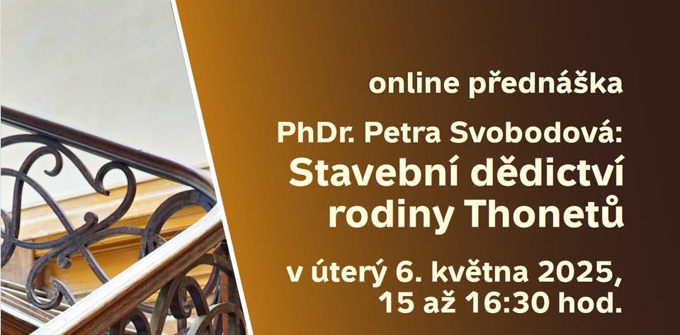 Online přednáška: Stavební dědictví rodiny Thonetů