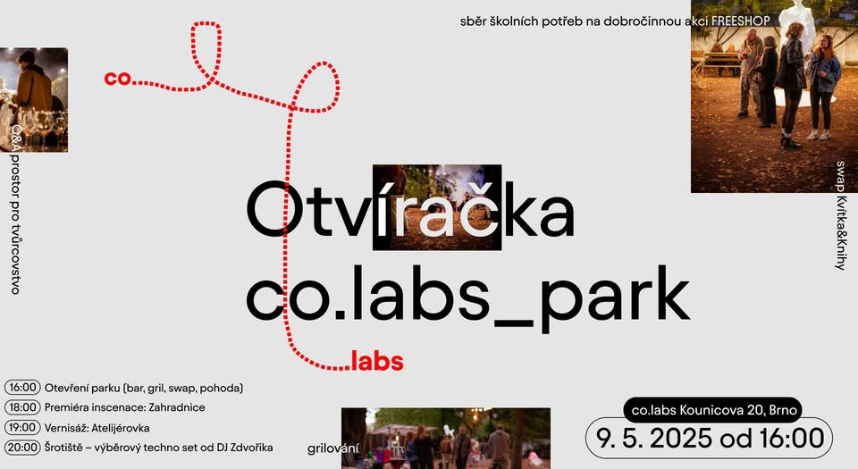 Otvíračka CO.LABS_park