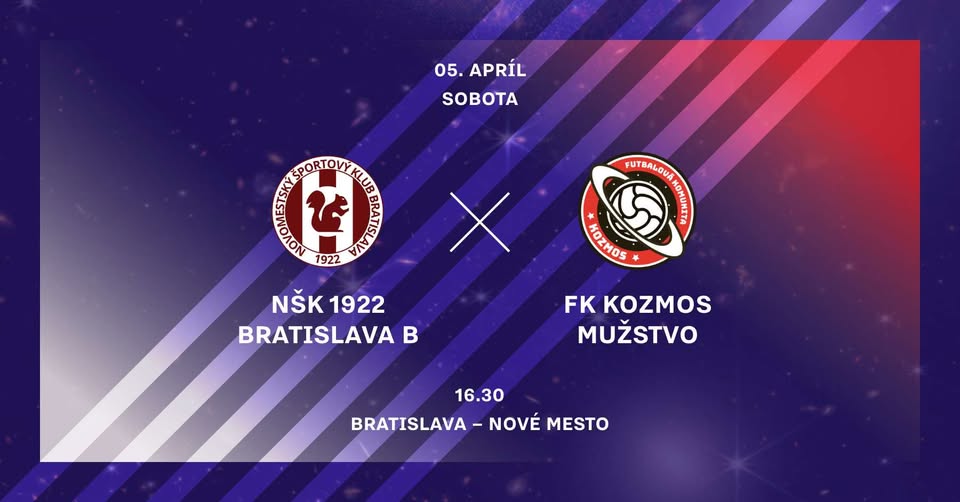 NŠK 1922 Bratislava - Futbalová komunita Kozmos (muži)
