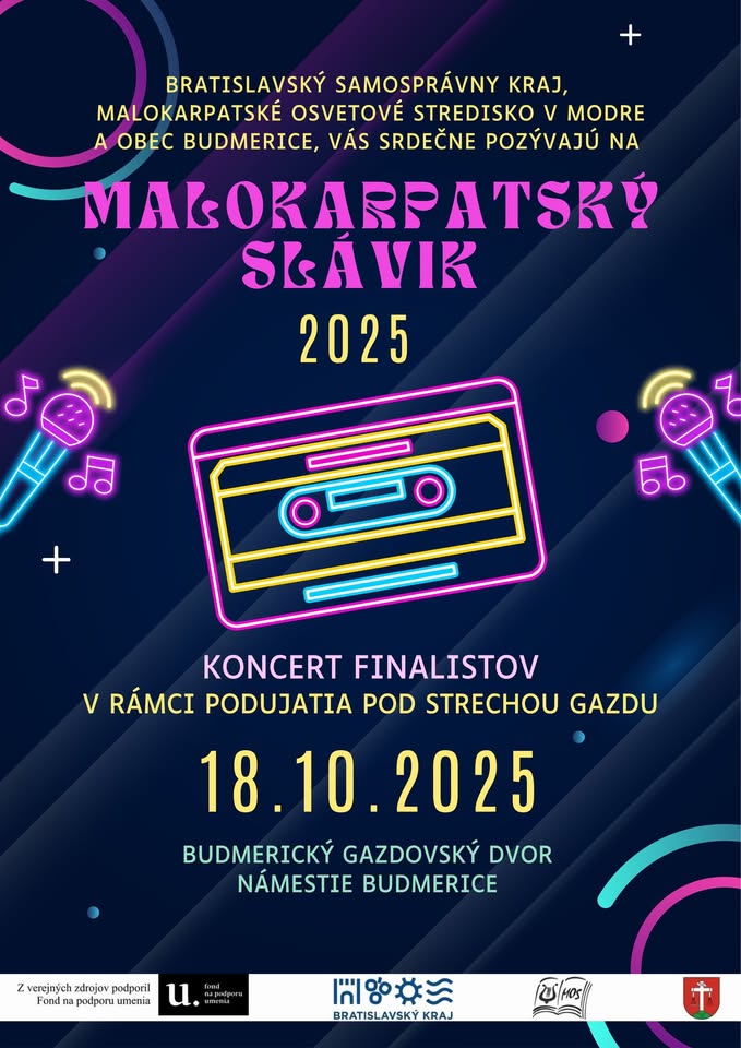 Malokarpatský slávik 2025