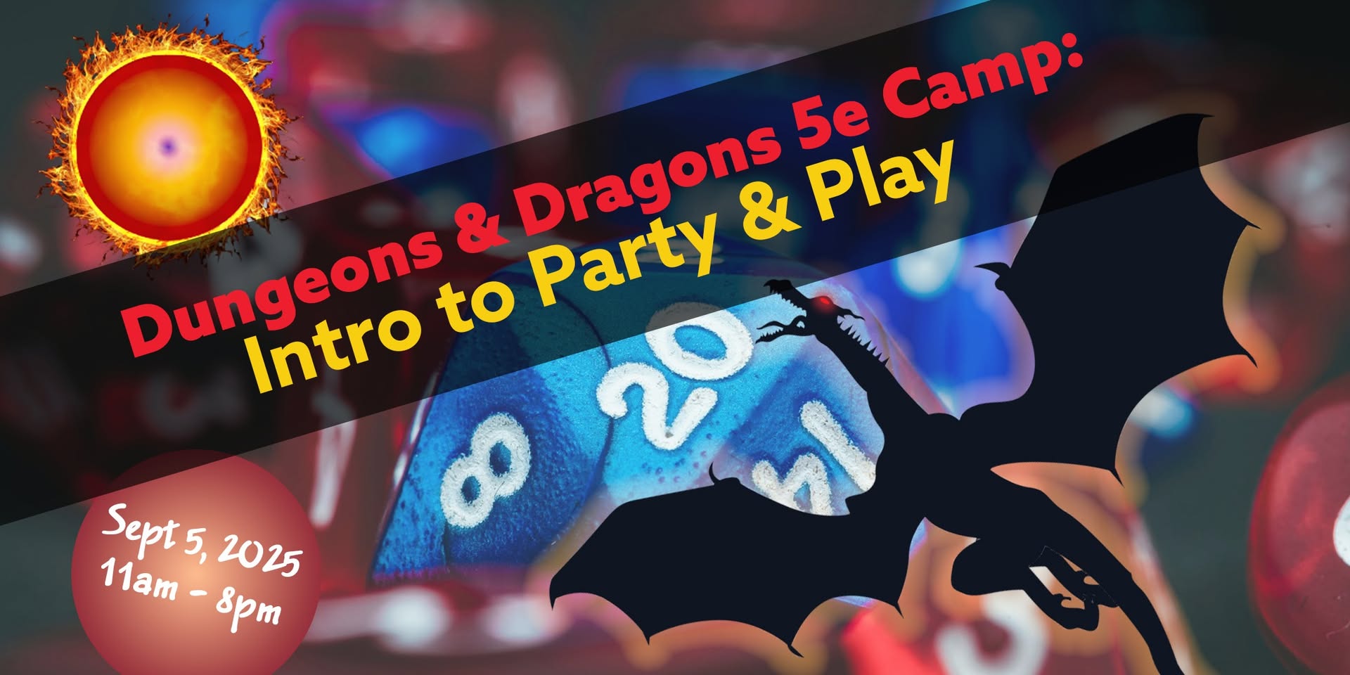 D&D 5e Camp: Intro to Party and Play at Level Beer!