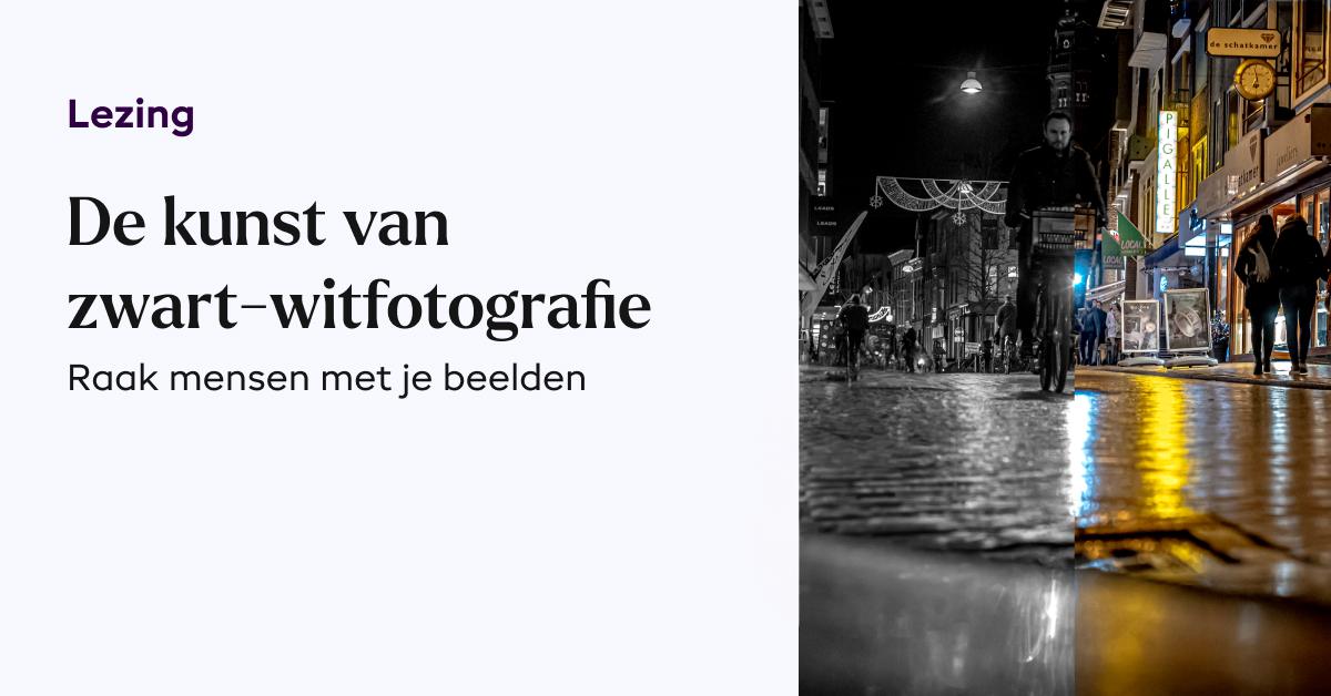 Kleurrijk Zwart-Wit met Maarten Van Der Voorde