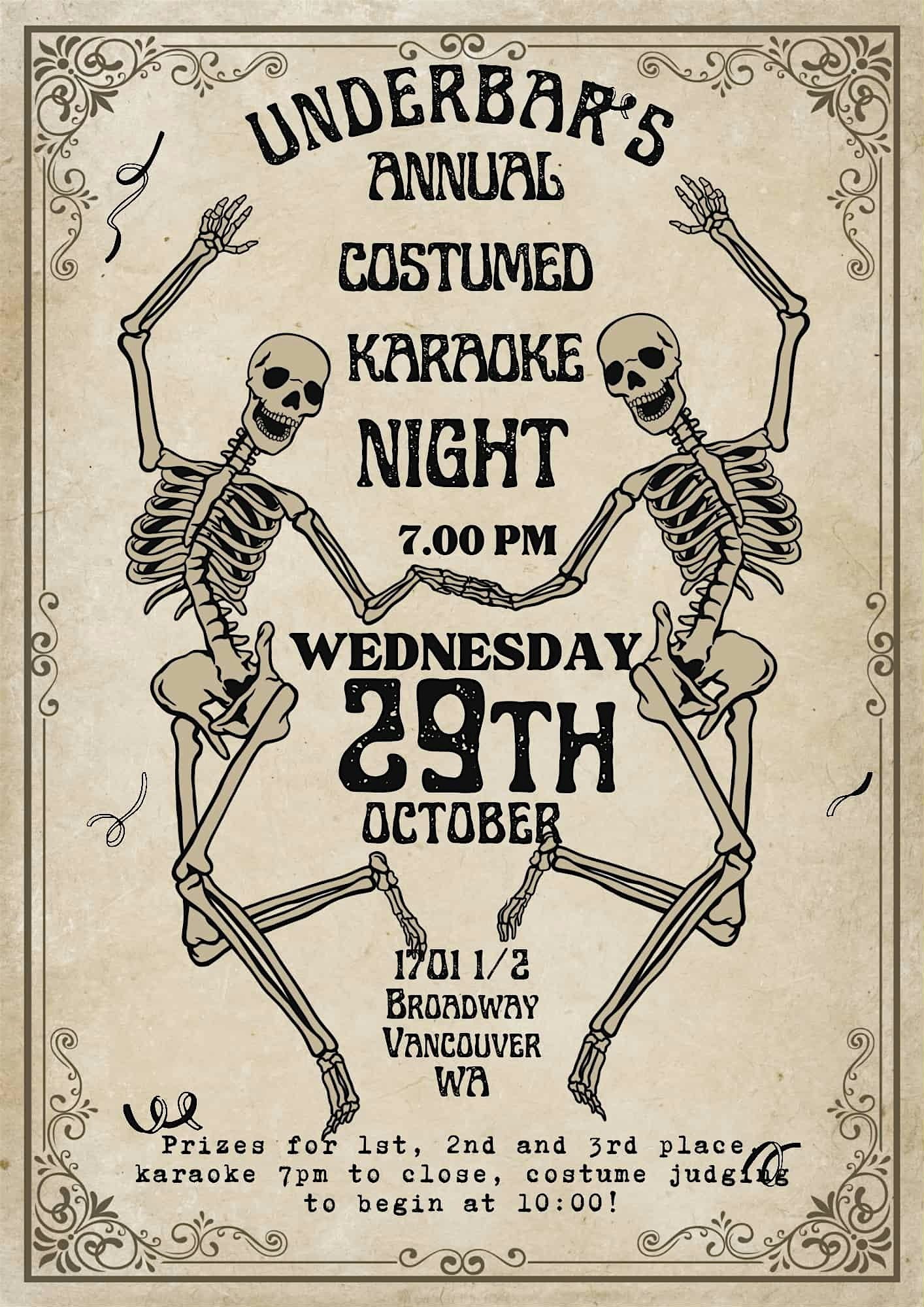 Karaoke And Halloween Costume Contest