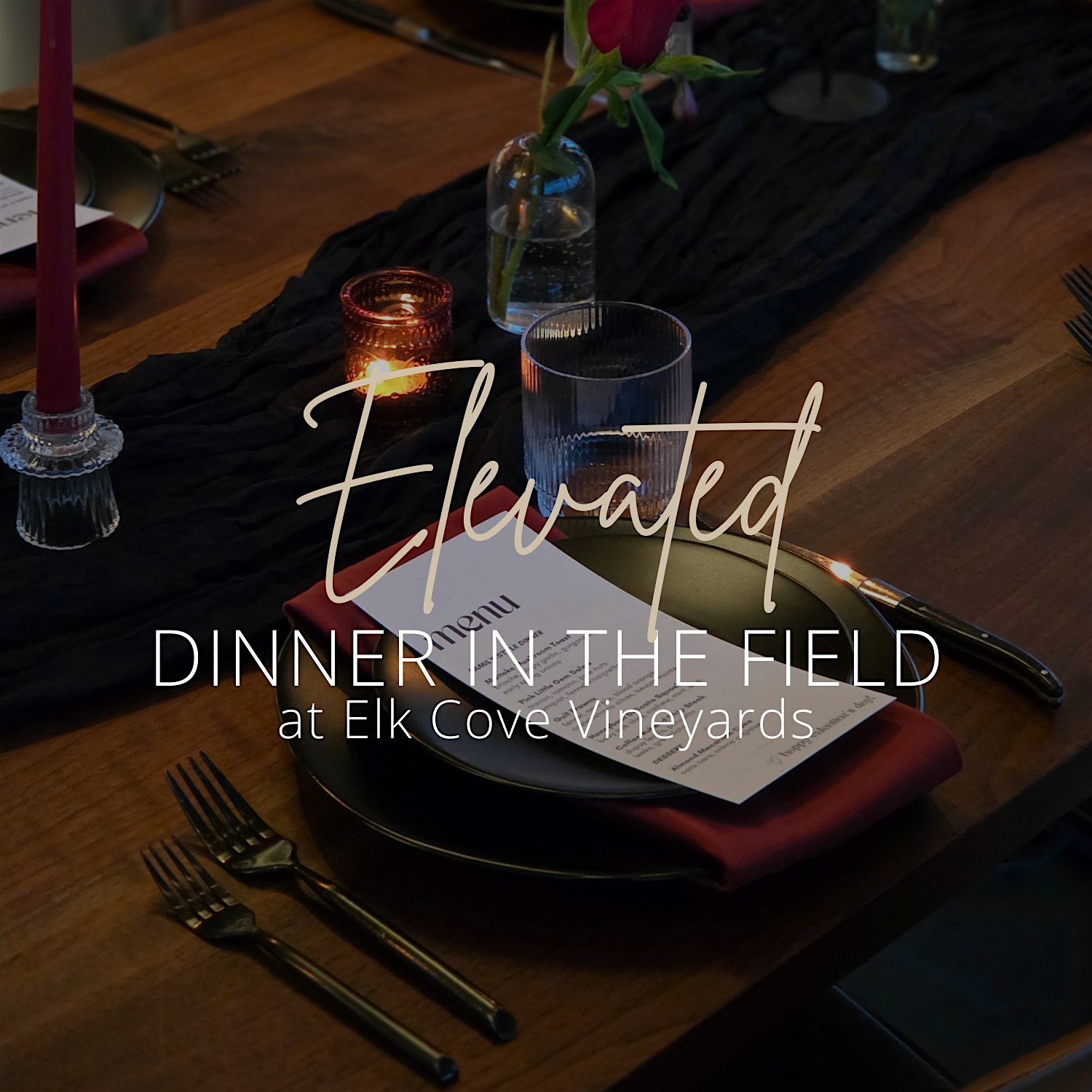 Elevated Series: Dinner at Elk Cove Vineyards