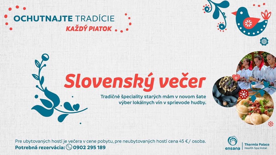 Slovenský večer v Thermia Palace po predstavení LORDI