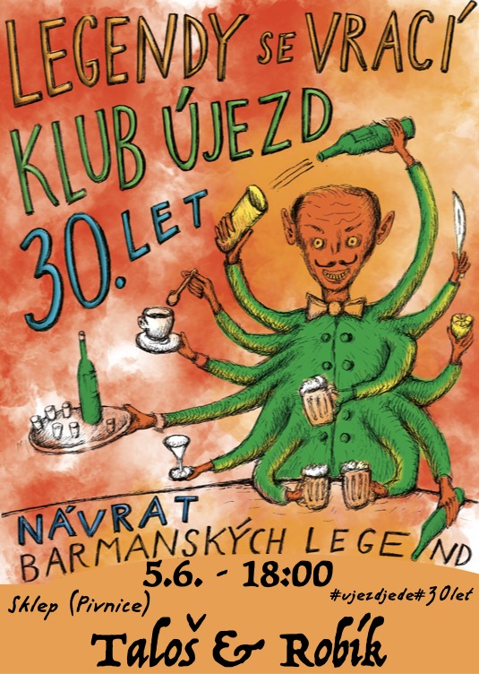 Barmanské legendy se vrací!!! TALOŠ & ROBÍK