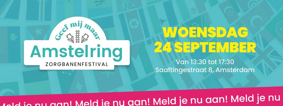 'Geef mij maar Amstelring' zorgbanenfestival