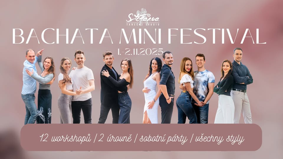 BACHATA mini festival ve Stolárně!