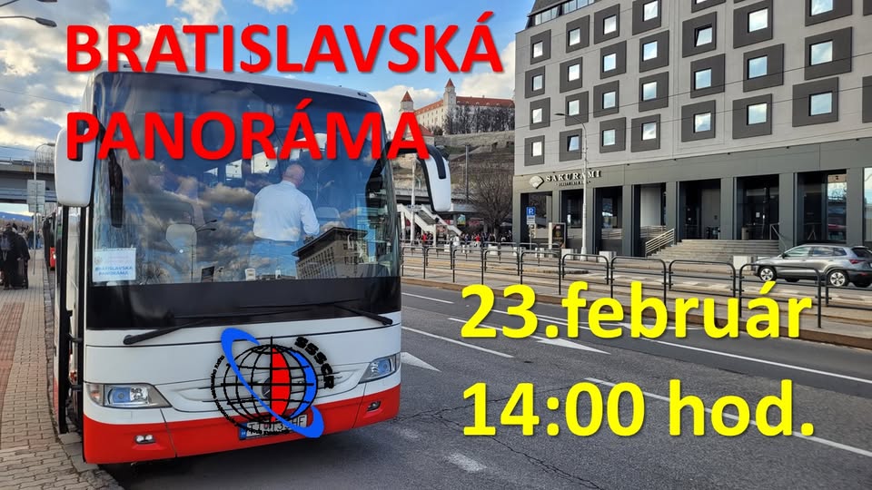 BRATISLAVSKÁ PANORÁMA - autobusová prehliadka mesta