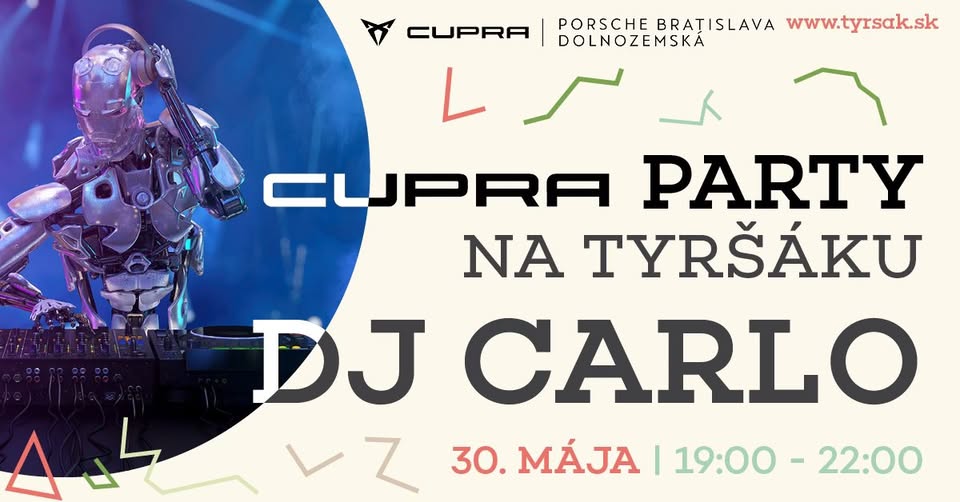 Cupra party to Tyršák 💥