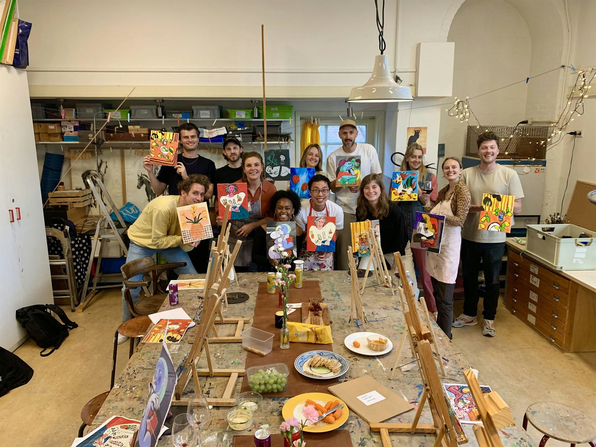 Painting Workshop with Drinks & Bites
