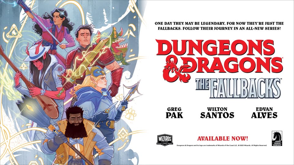 Dungeons & Dragons: The Fallbacks Comics Release Party and Game Play