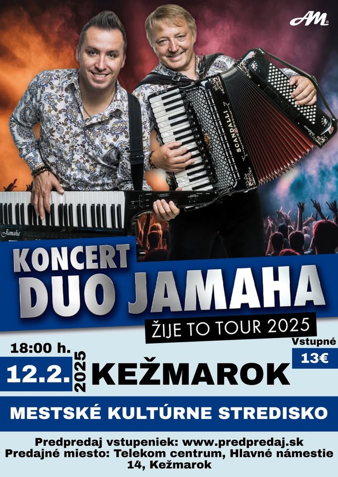 Koncert DUO JAMAHA Kežmarok