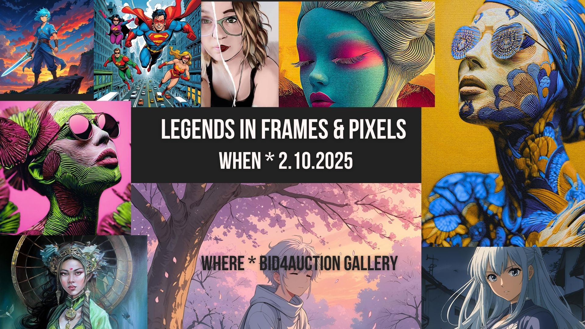 Legends in Frames & Pixels